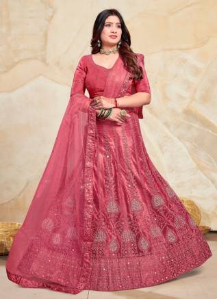 Premium Wholesale Embroidery Lehenga Collection | Ajmera Fashion Manufacturers, Suppliers, Exporters in Puri